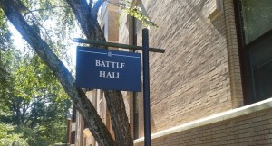 Battle Hall has become a symbolic location for UNC’s African, African American, and Diaspora Studies department.