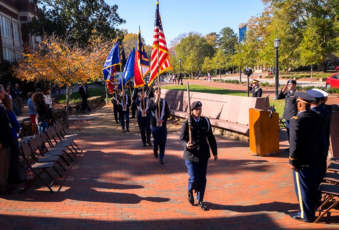Unc Rotc Program Student veterans transition from battlefield to classroom – Carolina ...